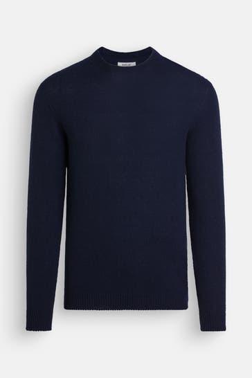 REPLAY Wollmix-Pullover nachtblau