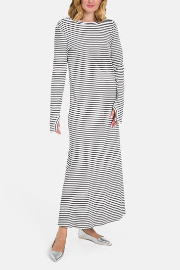 MARC O'POLO DENIM Casual-Kleid gestreift