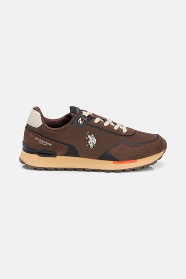 U.S. POLO ASSN. Sneaker 'Aron' dunkelbraun