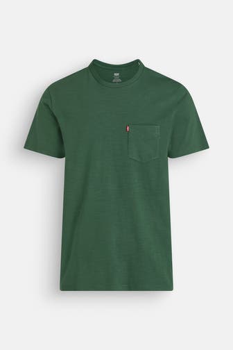 LEVI'S® T-Shirt dunkelgrün