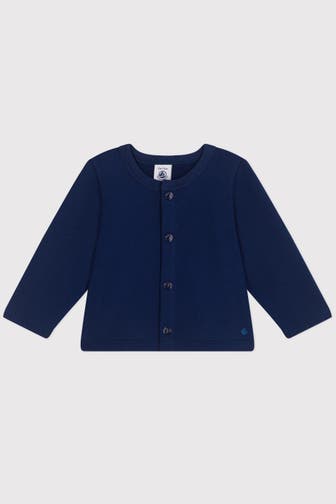 PETIT BATEAU Sweatjacke dunkelblau