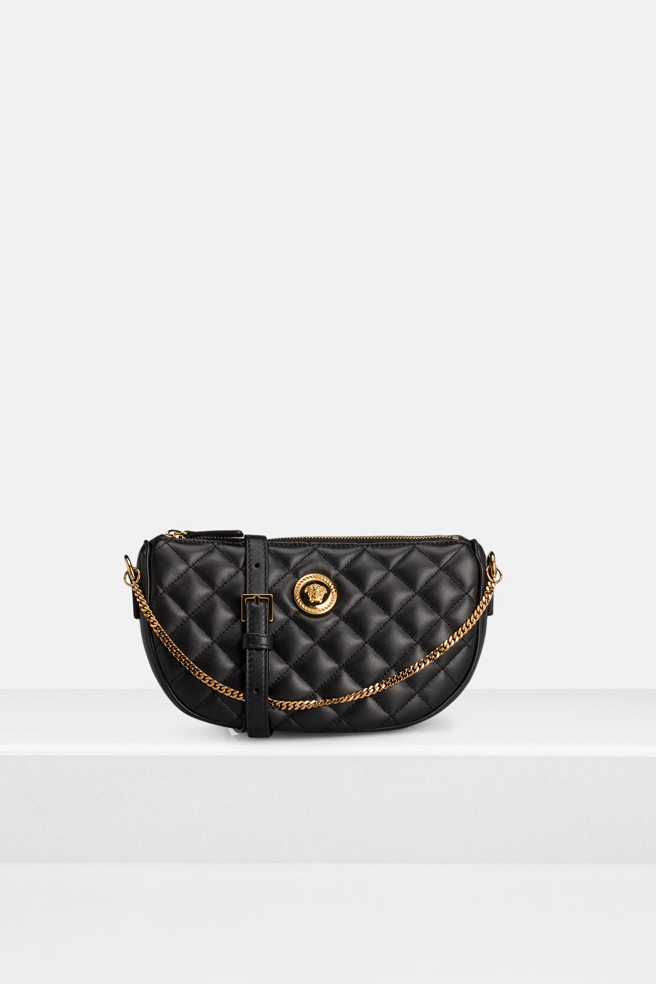 VERSACE Umhängetasche schwarz, Bild 1