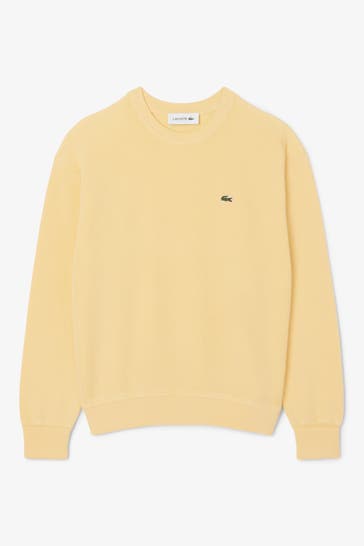 LACOSTE Strickpullover gelb