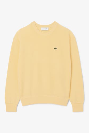 LACOSTE Strickpullover gelb