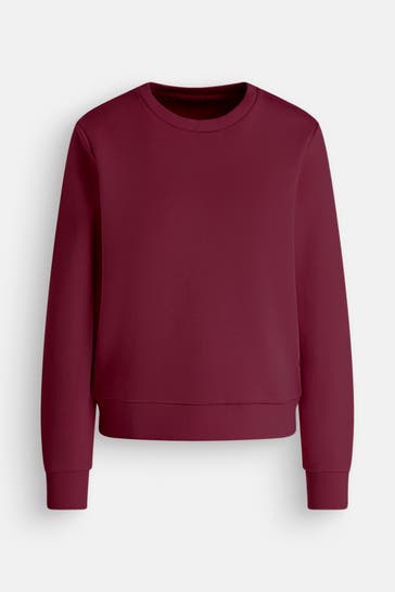 TED BAKER Sweatshirt weinrot