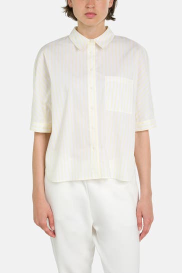 JOOP! Kurzarm-Bluse 'Benedetta' gestreift