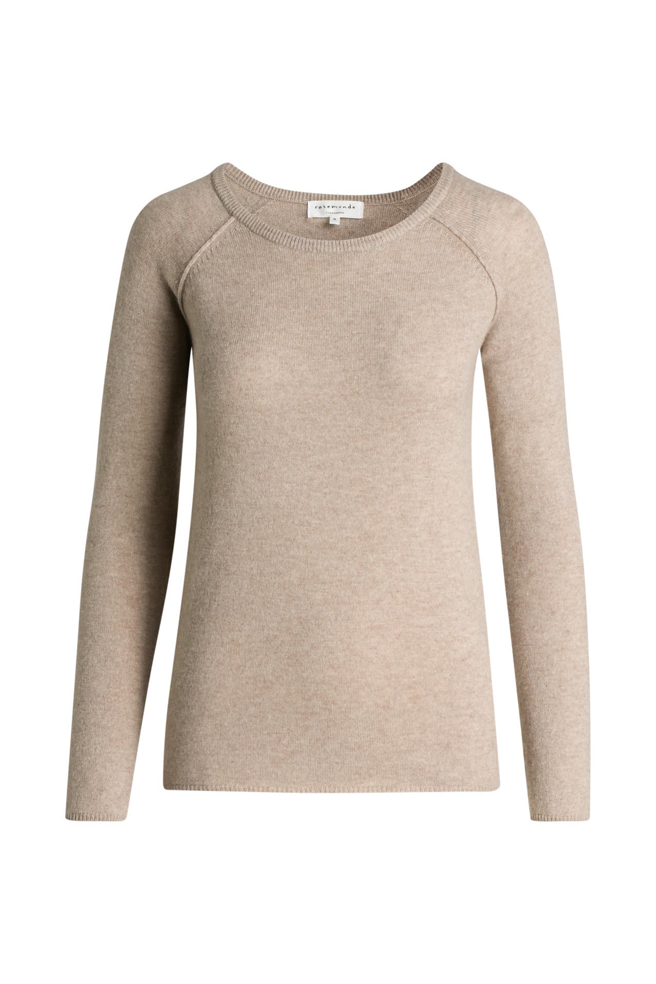 ROSEMUNDE Wollmix-Pullover beige, Bild 1