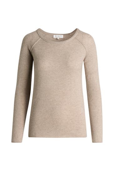 ROSEMUNDE Wollmix-Pullover beige