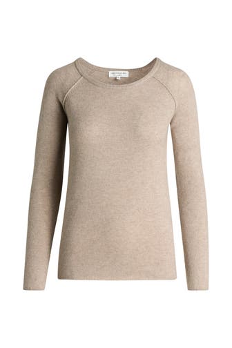ROSEMUNDE Wollmix-Pullover beige