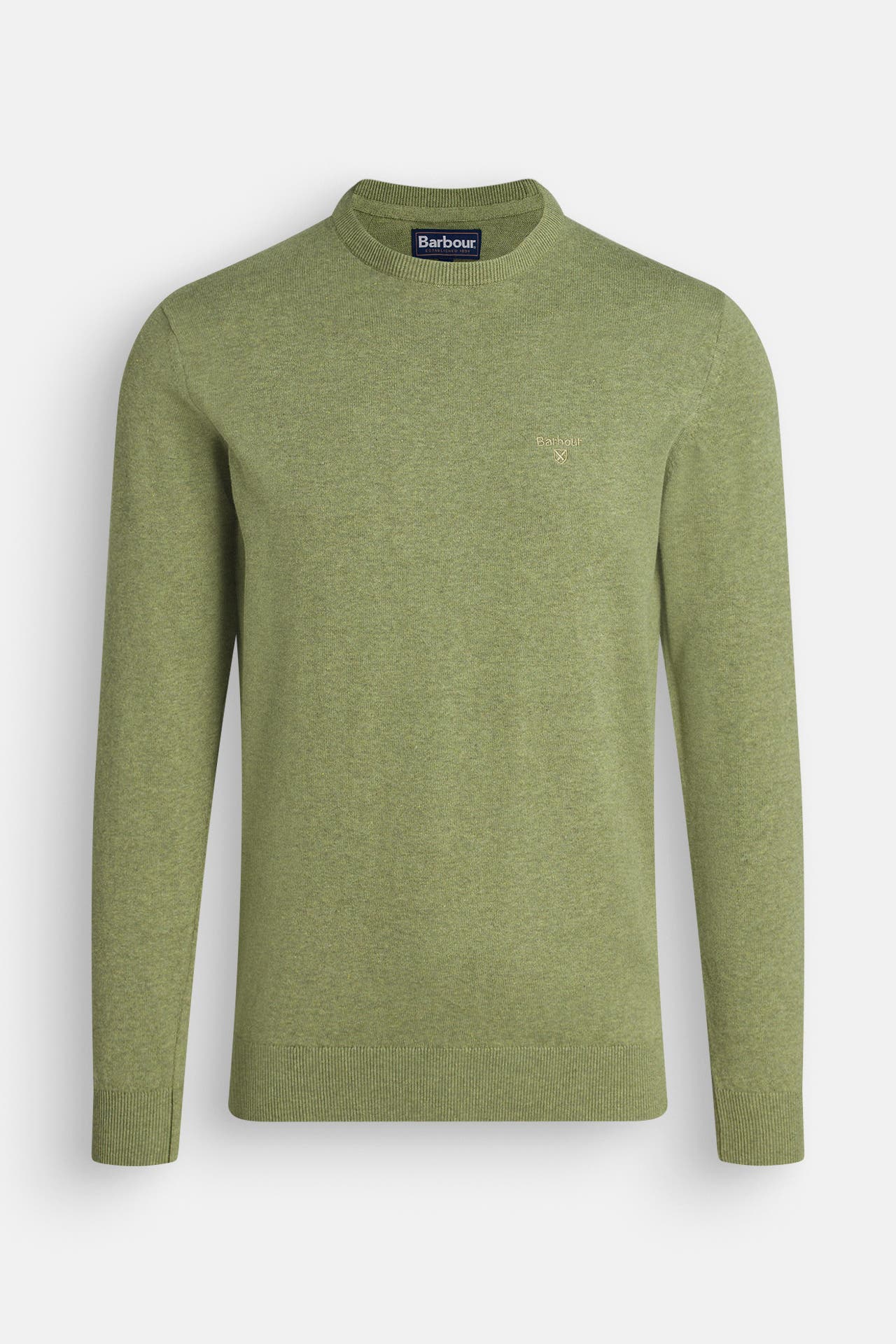 BARBOUR Strickpullover 'Pima' grün, Bild 1
