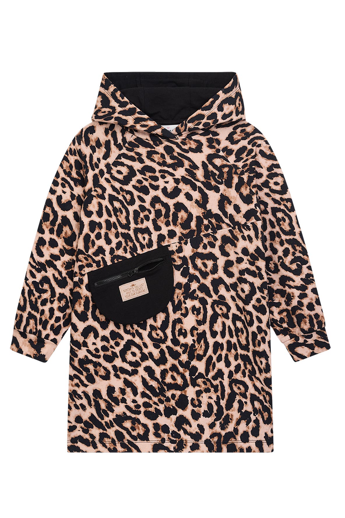 DANAMADE Sweatkleid 'Tea' animal, Bild 1