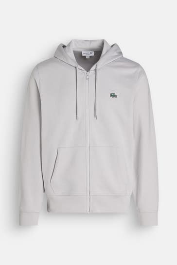 LACOSTE Sweatjacke hellgrau