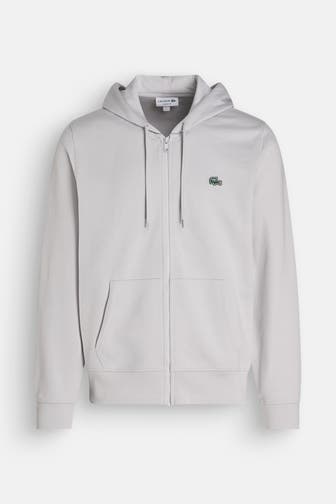 LACOSTE Sweatjacke hellgrau