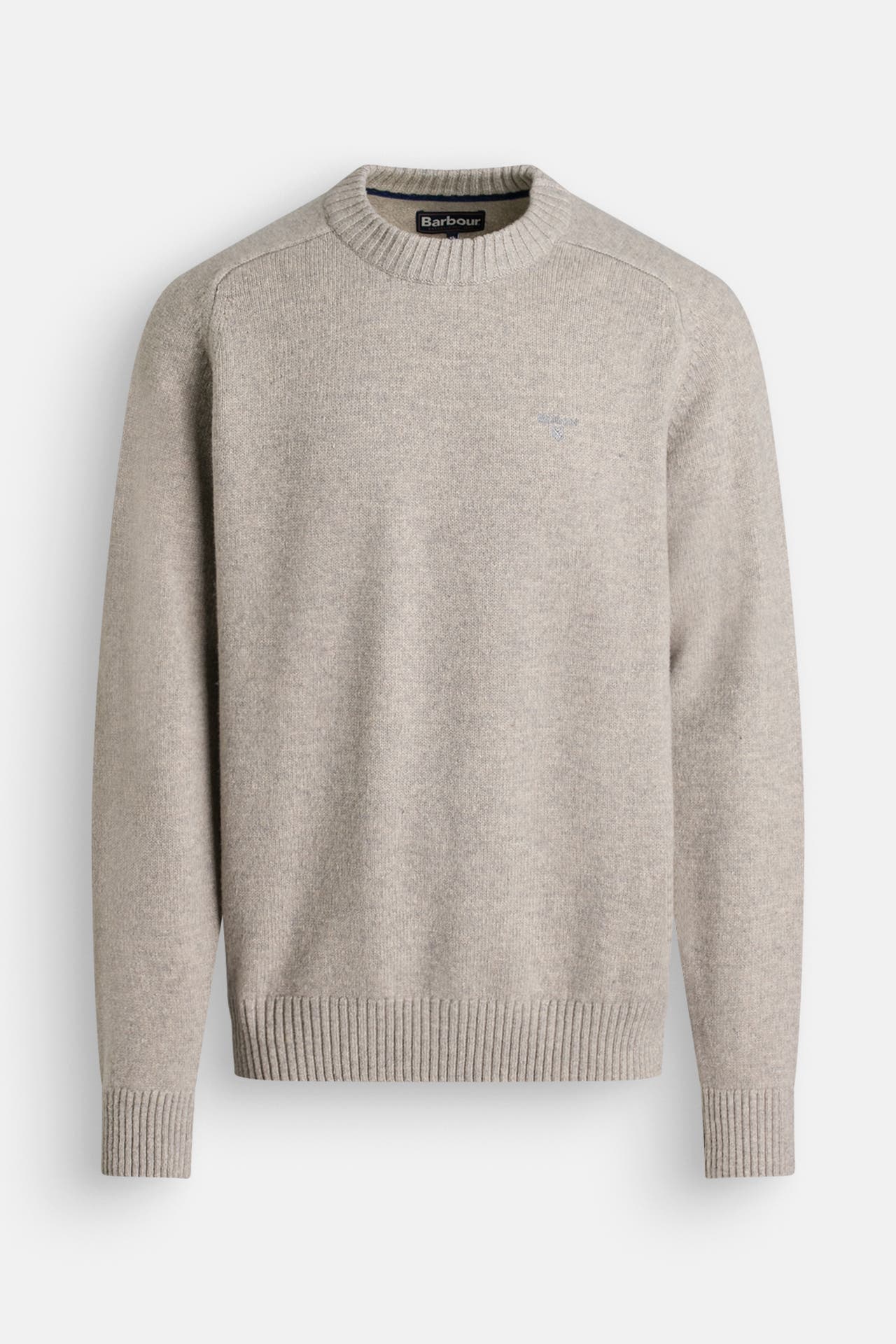 BARBOUR Wollpullover grau, Bild 1
