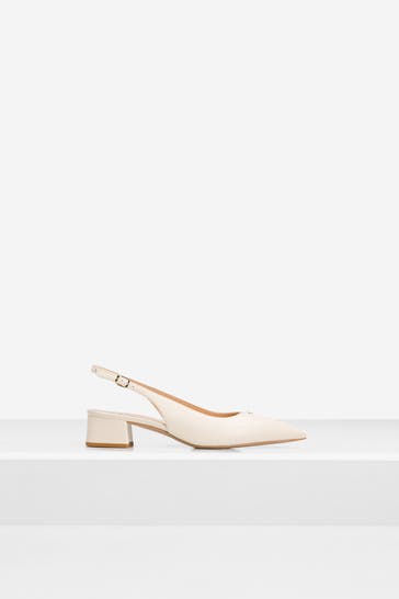 AIGNER Sling-Pumps 'Peggy' ecru