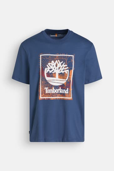 TIMBERLAND T-Shirt azurblau