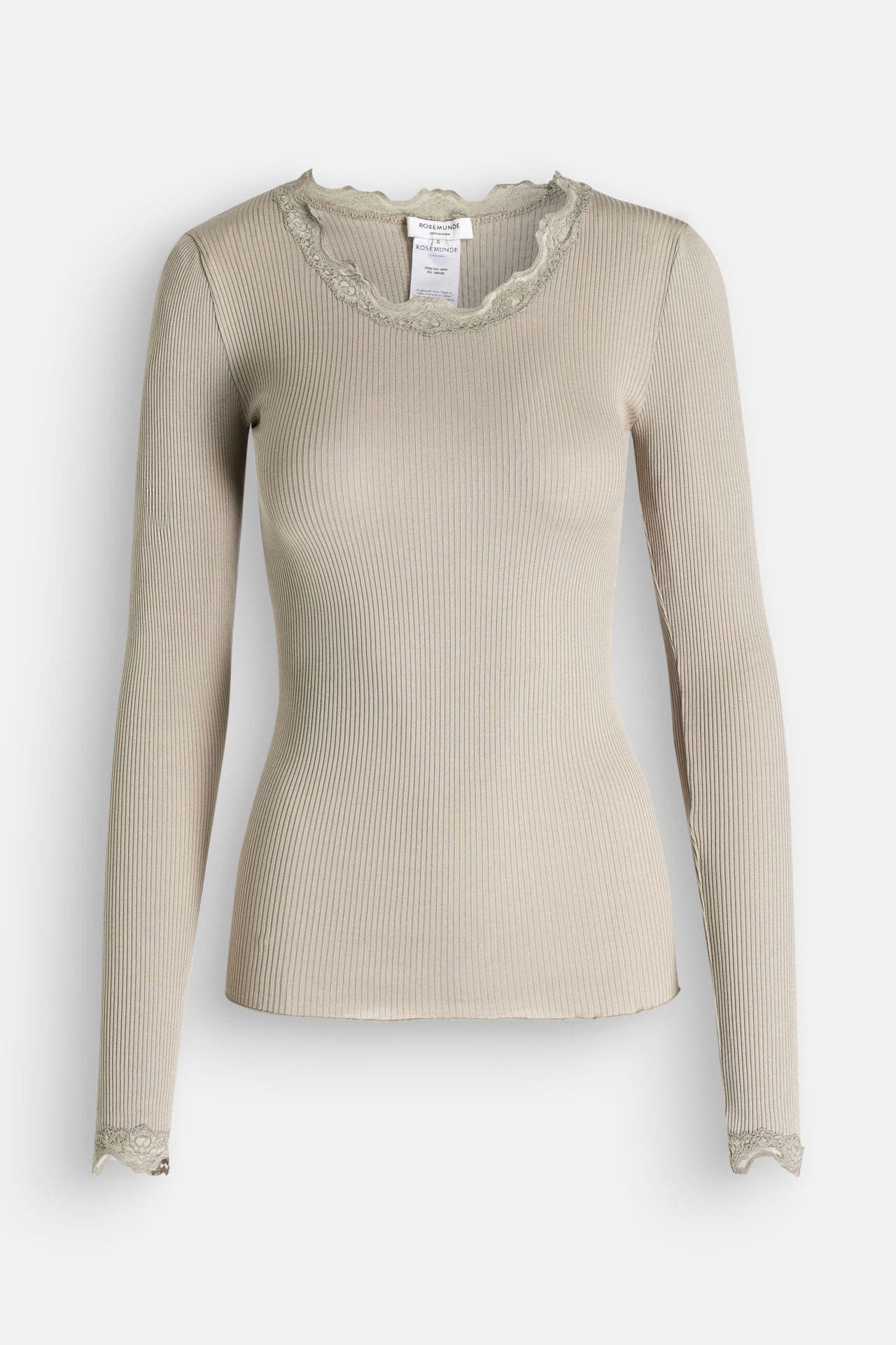 ROSEMUNDE Seidenmix-Longsleeve oliv, Bild 1
