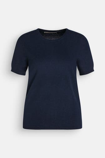(THE MERCER) N.Y. Kaschmir-Shirt dunkelblau