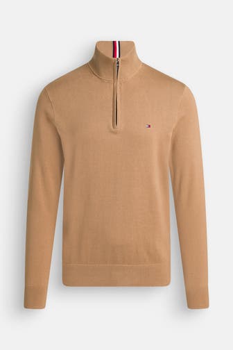 TOMMY HILFIGER Troyer camel