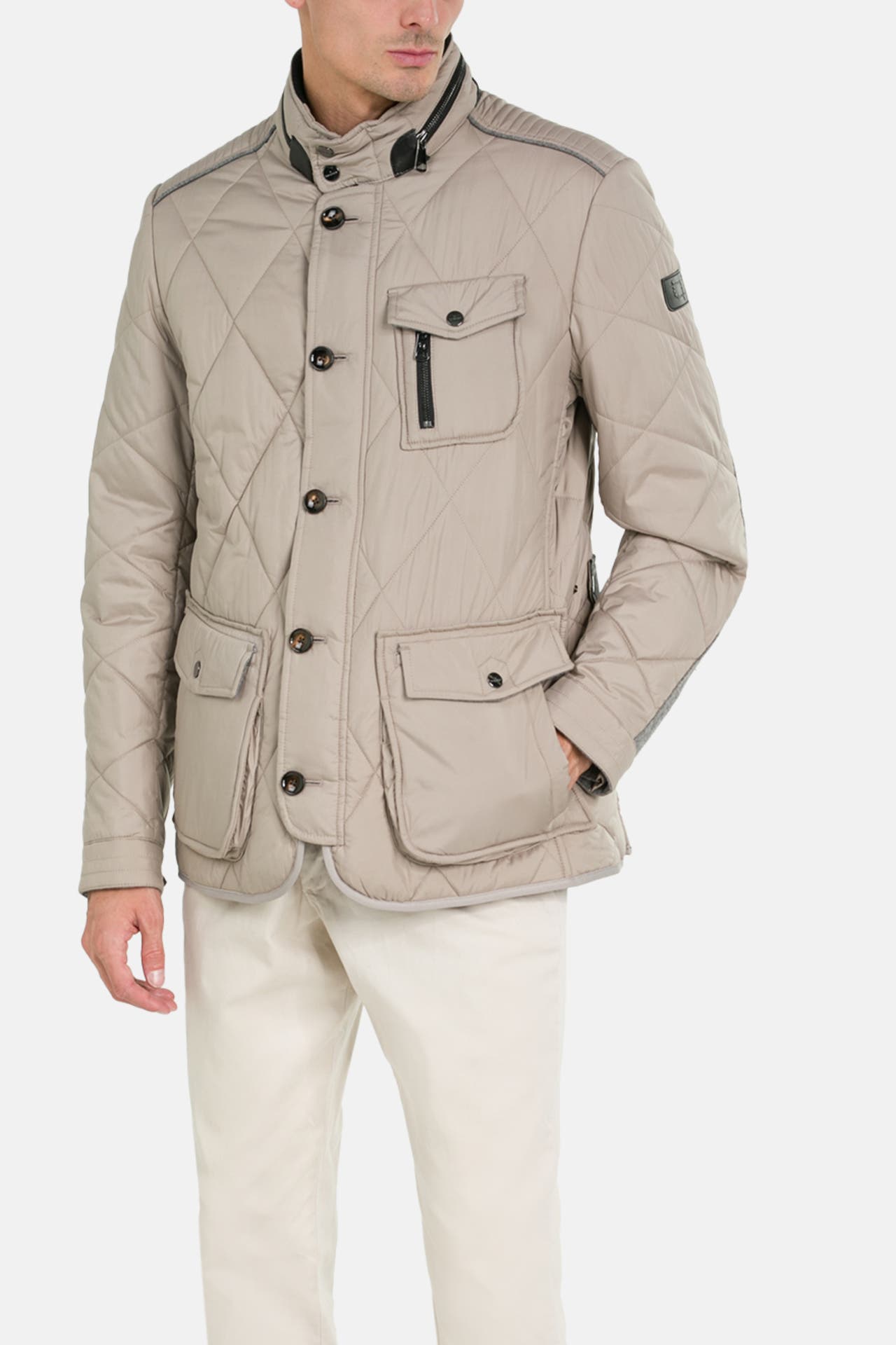 HANDSTICH Steppjacke 'Kent' beige, Bild 1