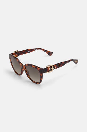 MOSCHINO - Sonnenbrille braun tortoise