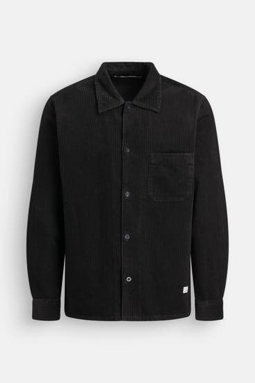 MARC O'POLO DENIM - Cord-Overshirt schwarz