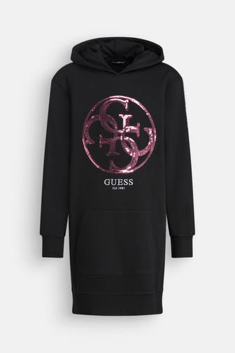 GUESS Sweatkleid schwarz