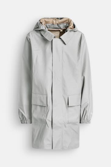 WHEAT Regenmantel blaugrau