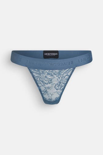 EMPORIO ARMANI String graublau