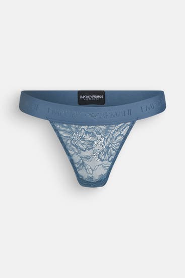 EMPORIO ARMANI - String graublau