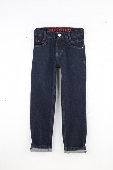 HUGO Jeans dunkelblau