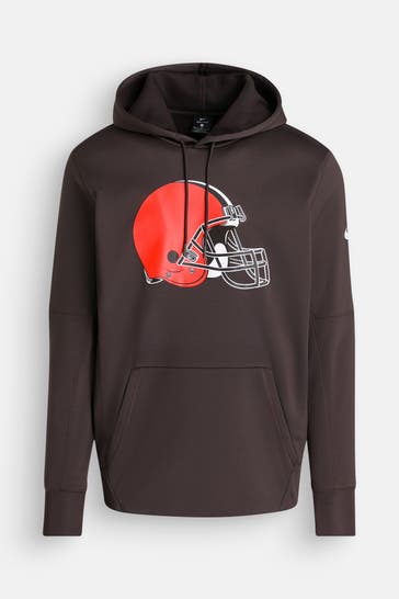 NIKE Hoodie 'Cleveland Browns' schokobraun