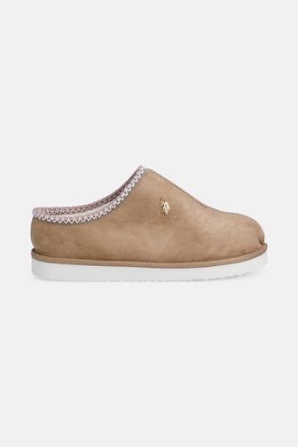 U.S. POLO ASSN. Hausschuhe 'Vereny' hellbraun