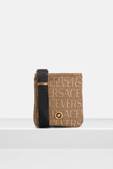 VERSACE Umhängetasche gemustert