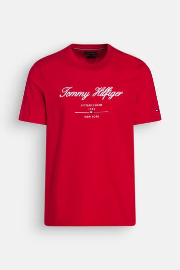 TOMMY HILFIGER T-Shirt rot
