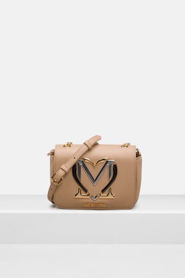LOVE MOSCHINO Umhängetasche beige