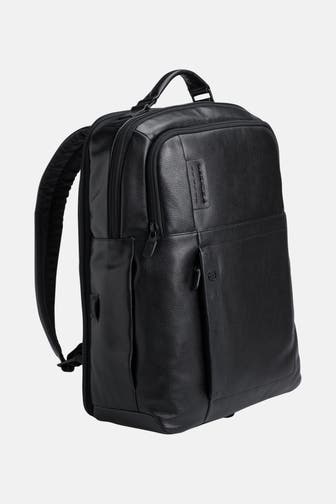 PIQUADRO Rucksack schwarz