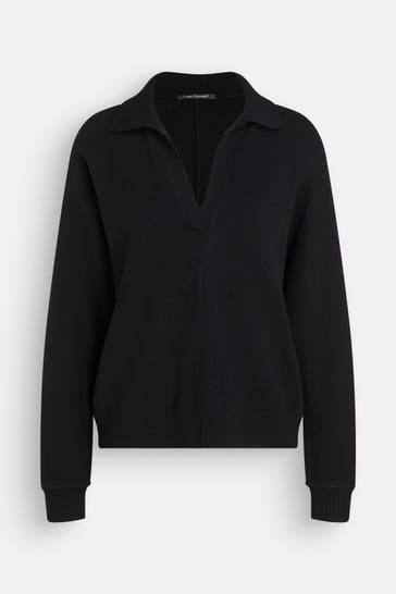 LUISA CERANO Strickpullover schwarz
