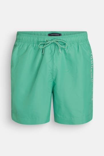 TOMMY HILFIGER Badeshorts pastellgrün