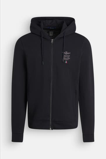 AERONAUTICA MILITARE Sweatjacke schwarz