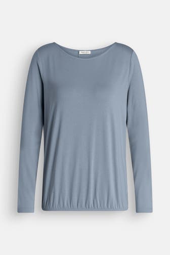 MARC O'POLO Longsleeve taubenblau