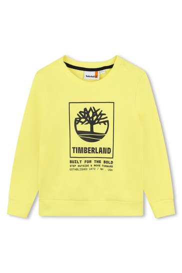 TIMBERLAND Sweatshirt zitronengelb