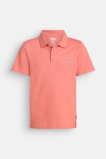 LEVI'S® Polo-Shirt hellorange