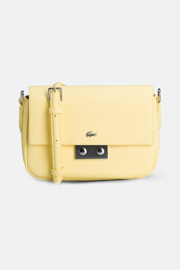 LACOSTE Umhängetasche hellgelb