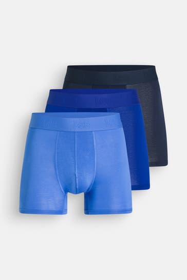 LEE 3er-Pack Boxer Trunks 'Crombie' mehrfarbig