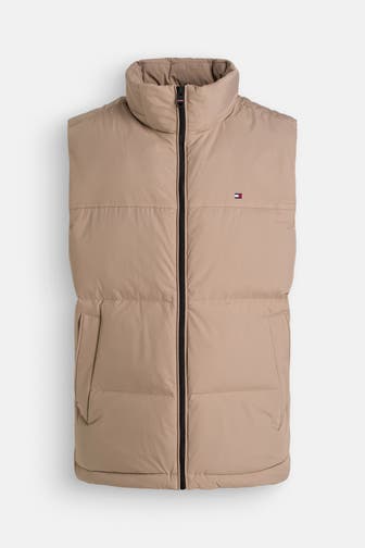 TOMMY HILFIGER Daunen-Weste taupe