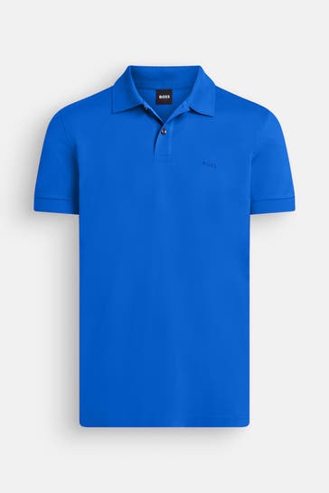 BOSS Polo-Shirt 'Firenze' royalblau