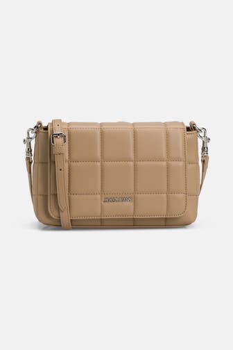 JOOP! Schultertasche 'Flora Diva Solar' hellbraun