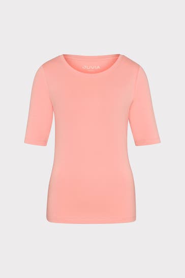 JUVIA Strickshirt lachs