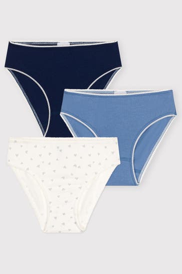 PETIT BATEAU 3er-Pack Unterhosen mehrfarbig